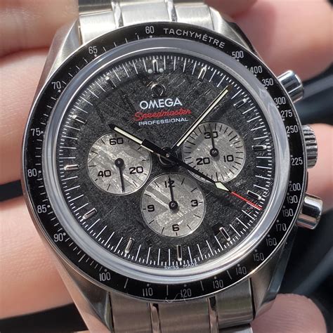 omega meteorite dial|omega speedmaster meteorite dial.